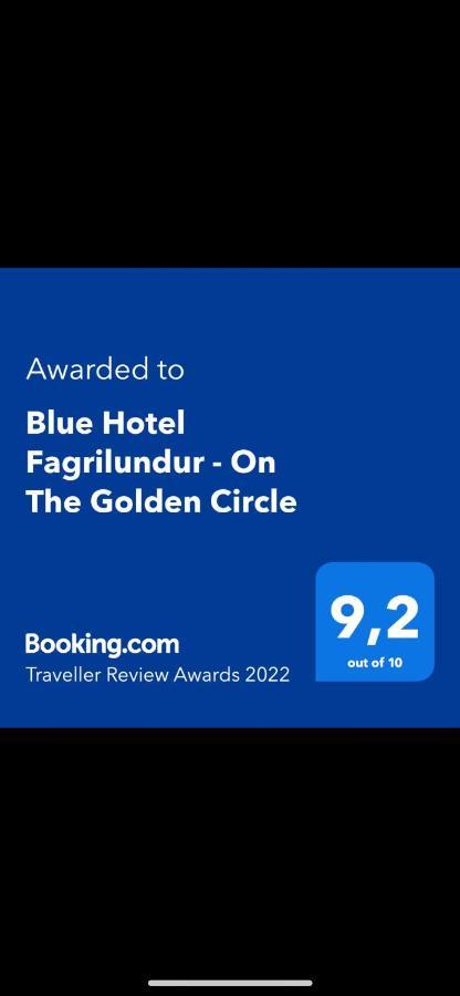 Blue Hotel Fagrilundur - On The Golden Circle Reykholt  Eksteriør bilde